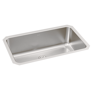 Lustertone® Classic Stainless Steel 30-1/2" x 18-1/2" x 10" Single Bowl Undermount Sink - Kitchen Sink by Elkay