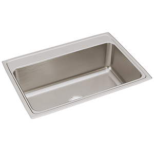 Lustertone® Classic Stainless Steel 31" x 22" x 10-1/8" Single Bowl Drop-in Sink - Kitchen Sink by Elkay