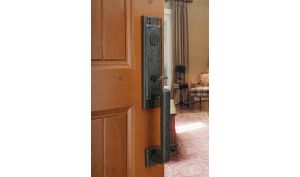 Arts & Crafts Tubular Entry Set - Finishes accessories by Emtek