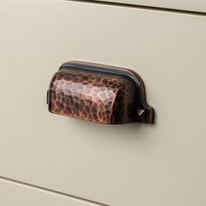 Hammered Bin Pull - Furniture accessories by Emtek