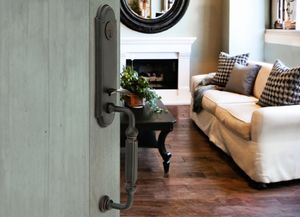 Orleans Tubular Entry Set - Finishes accessories by Emtek
