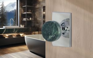 SELECT Conical Green Marble Knob - Finishes accessories by Emtek