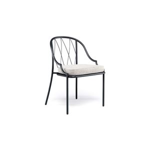 chair / outside in steel - Collection Como - Chair by Emu
