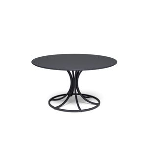 Collier 6/7 Seats round table with steel sheet top - Table by Emu