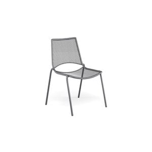 chair / outside in Steel - Collection Ala - Chair by Emu