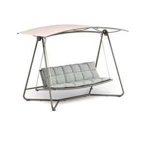 rocking sofa / outside in Steel - Collection Reel - Sofa by Emu