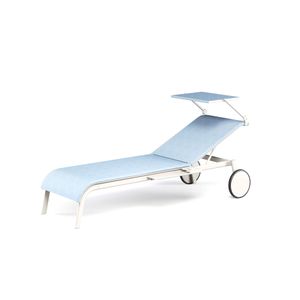 stackable sunbed with accessories / outside in Aluminium, emu-tex - Collection Tiki - Sofa by Emu