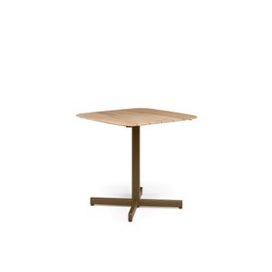 Shine Square table teak top 79x79 - Table by Emu