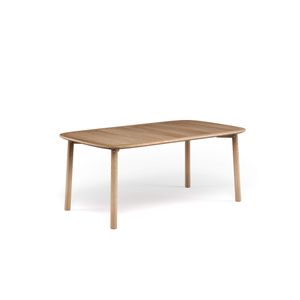 6/8 seats rectangular table / outside in Teak - Collection Twins - Table by Emu