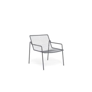 lounge chair / outside in Steel - Collection Rio R50 - Chair by Emu