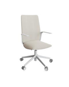 Silla Gura 5R con brazos aluminio - Chair by ENEA
