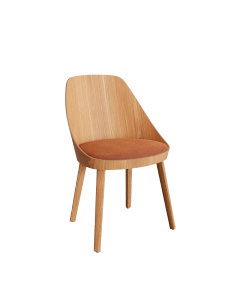Silla Kaiak 4L Wood - Chair by ENEA