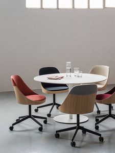 Silla Kaiak 4R Fija con ruedas - Chair by ENEA