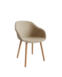 Silla Lore 4L Wood con brazos - Chair by ENEA
