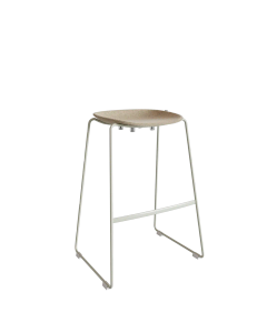 Taburete Mate Patin Alto Apilable - Stool by ENEA