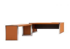 Desk return Strato - Table by ENRICO PELLIZZONI