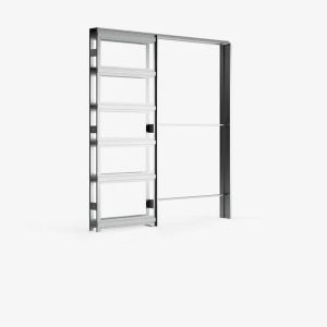 Porta scorrevole telescopica kit EvoKit Staffetta - Door by Ermetika