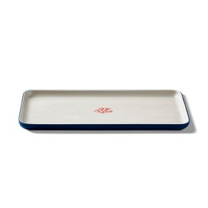 Rectangle Large Serving Plate Red Coral - Styling by Esma Dereboy