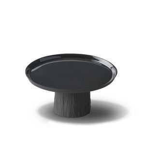 Tree Round Medium Cake Salver Black-black - Styling by Esma Dereboy