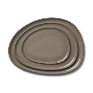 Stone Plate Set Black & Rock - Styling by Esma Dereboy