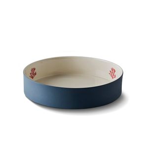 Cylinder Salad Bowl Red Coral - Styling by Esma Dereboy