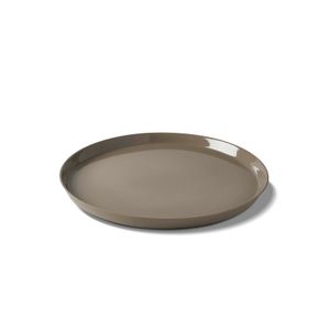 Round Starter Plate Single Colour ROCK - Styling by Esma Dereboy