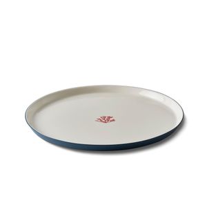 Round Dinner Plate Red Coral OCEAN&IVORY - Styling by Esma Dereboy
