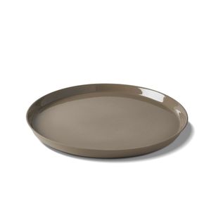 Round Dinner Plate Single Colour ROCK - Styling by Esma Dereboy