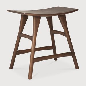 Osso stool - Brown - 50 x 33 x 49 cm (10110177) - Stool by Ethnicraft