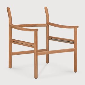 Safari outdoor lounge chair frame - Natural - 67 x 73 x 81 cm (10110301) - Armchair by Ethnicraft