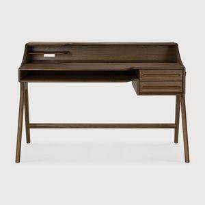 Flow desk - Wild brown - 140 x 55 x 95 cm (10110729) - Desk by Ethnicraft