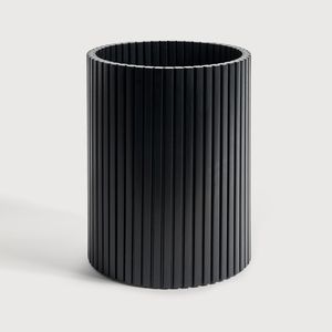 Roller Max paper basket - Black - 28 x 28 x 35 cm (10129771) - Styling by Ethnicraft