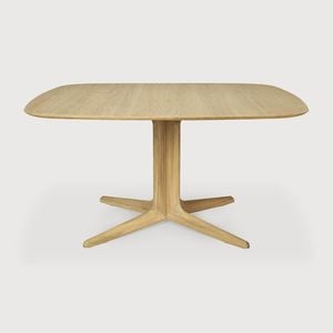 Corto dining table - Natural - 150 x 150 x 76 cm (10150997) - Table by Ethnicraft