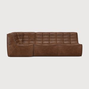 N701 modular sofa set - Chestnut - 231 x 91 x 76 cm (10S22192) - Sofa by Ethnicraft