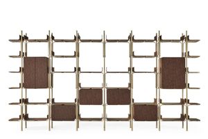 BENT - modular bookcase - Cabinet by ETRO Home Interiors