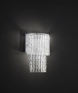 CASCADE A3 - Crystal wall light - Wall lamp by Euroluce Lampadari