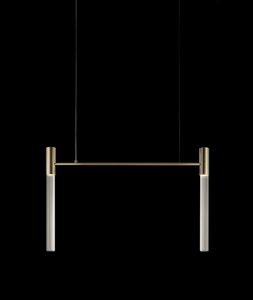 Linea S2D tube 40 - Ceiling lamp by Euroluce Lampadari