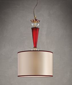 MUSEUM S1 - Pendant lamp with Swarovski® Crystals - Ceiling lamp by Euroluce Lampadari