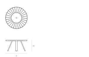 Pantagruel table - Table by Extremis