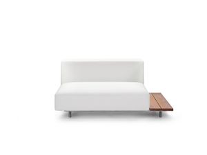 Walrus seat with side table - Side table by Extremis