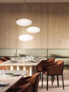 Lumi White F07 Pendant lamp - Ceiling lamp by Fabbian