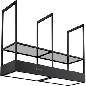 Hood T-Shelf Evolution Black Matt F160 - Cabinet by FABER