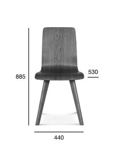 Cleo chair A-1602 - Chair by Fameg