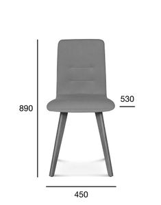 Cleo chair A-1604 - Chair by Fameg