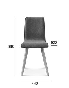 Cleo chair A-1605 - Chair by Fameg