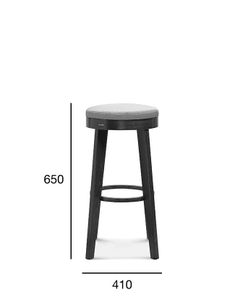 Ufo bar stool BST-9972/61 - Stool by Fameg