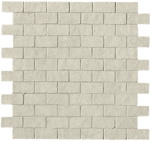 GREY BRICK MACROMOSAICO ANTICATO Lumina stone - Wall tile-stone-brick by FAP ceramiche