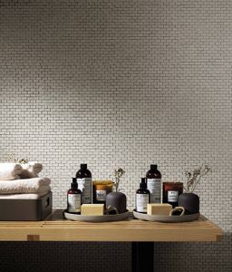 GREY BRICK MOSAICO ANTICATO Lumina stone - Wall tile-stone-brick by FAP ceramiche