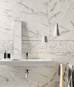 NATURA STATUARIO MOSAICO Roma - Wall tile-stone-brick by FAP ceramiche