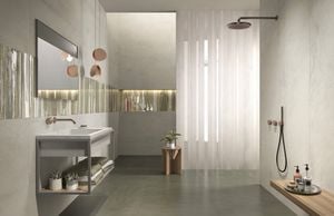 PAINT GREEN Ylico - Wall tile-stone-brick by FAP ceramiche